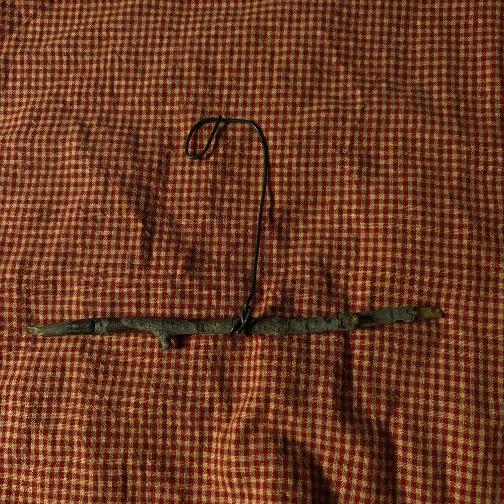 Reproduction Handmade “Primitive” Girl’s Dress and Hanger